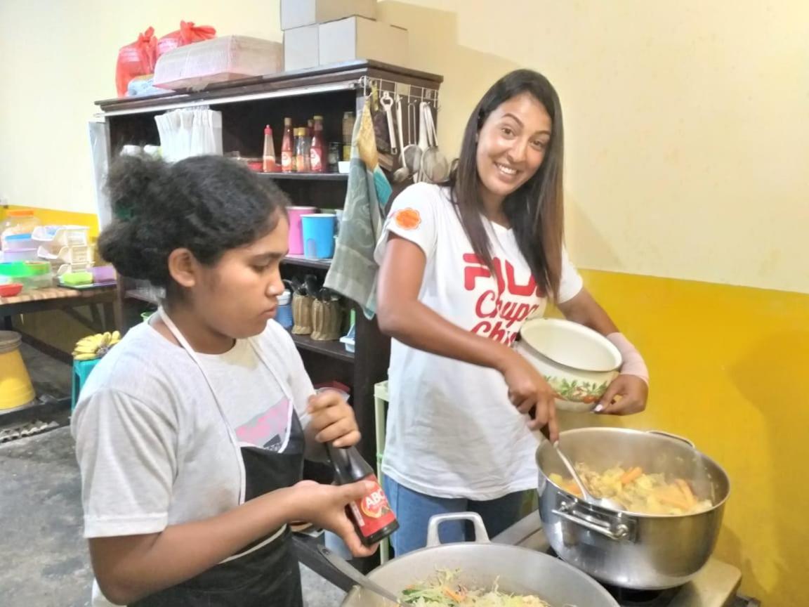 روتينج Chacha Homestay & Dormitory المظهر الخارجي الصورة